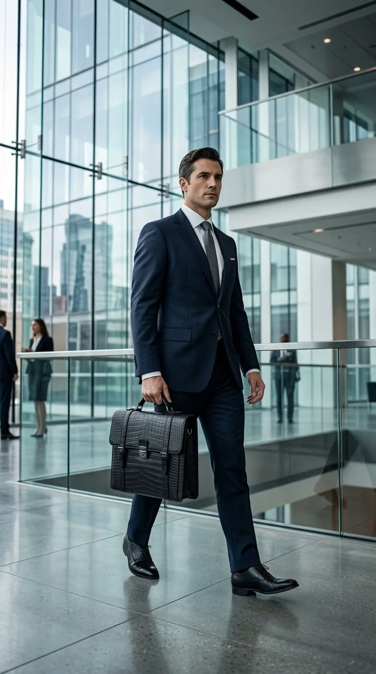 Alligator Slim Briefcase