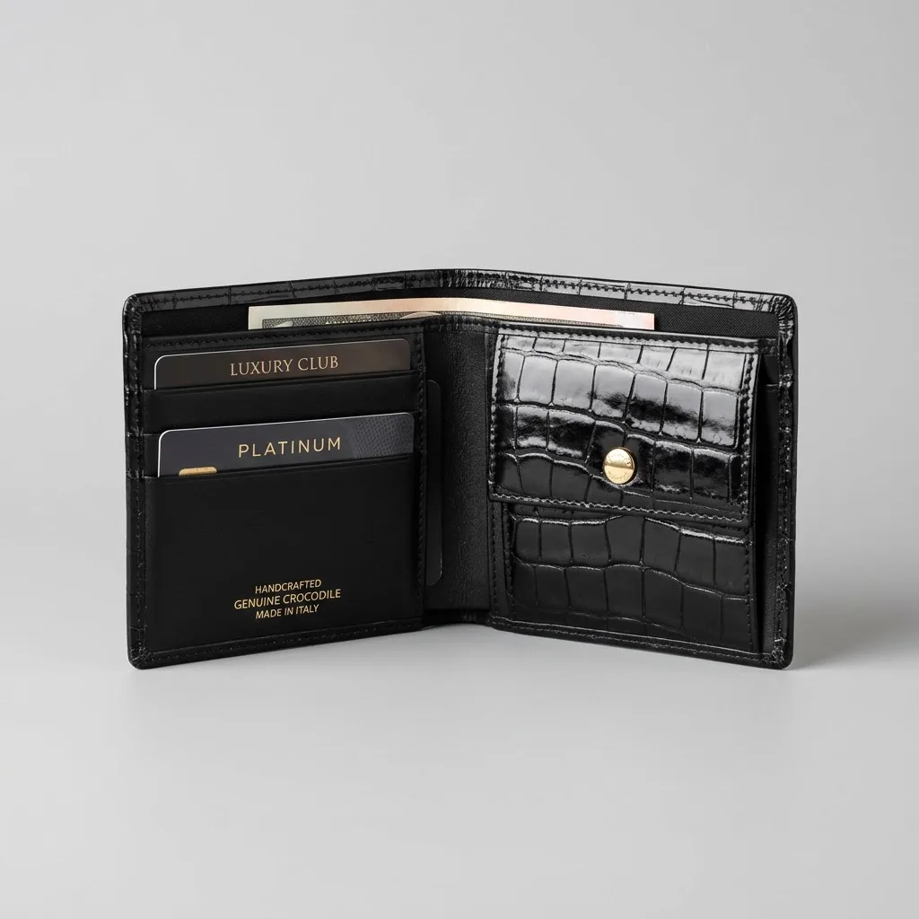 Crocodile Card Wallet