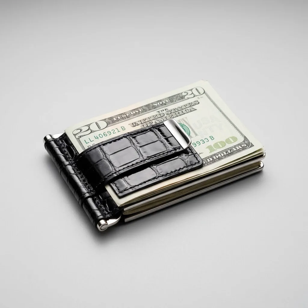 Crocodile Money Clip