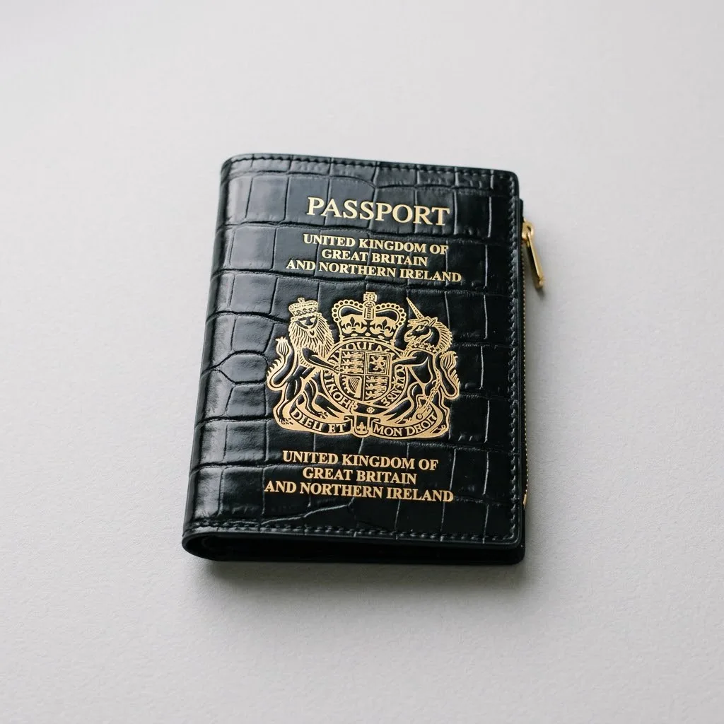 Crocodile Passport Cover
