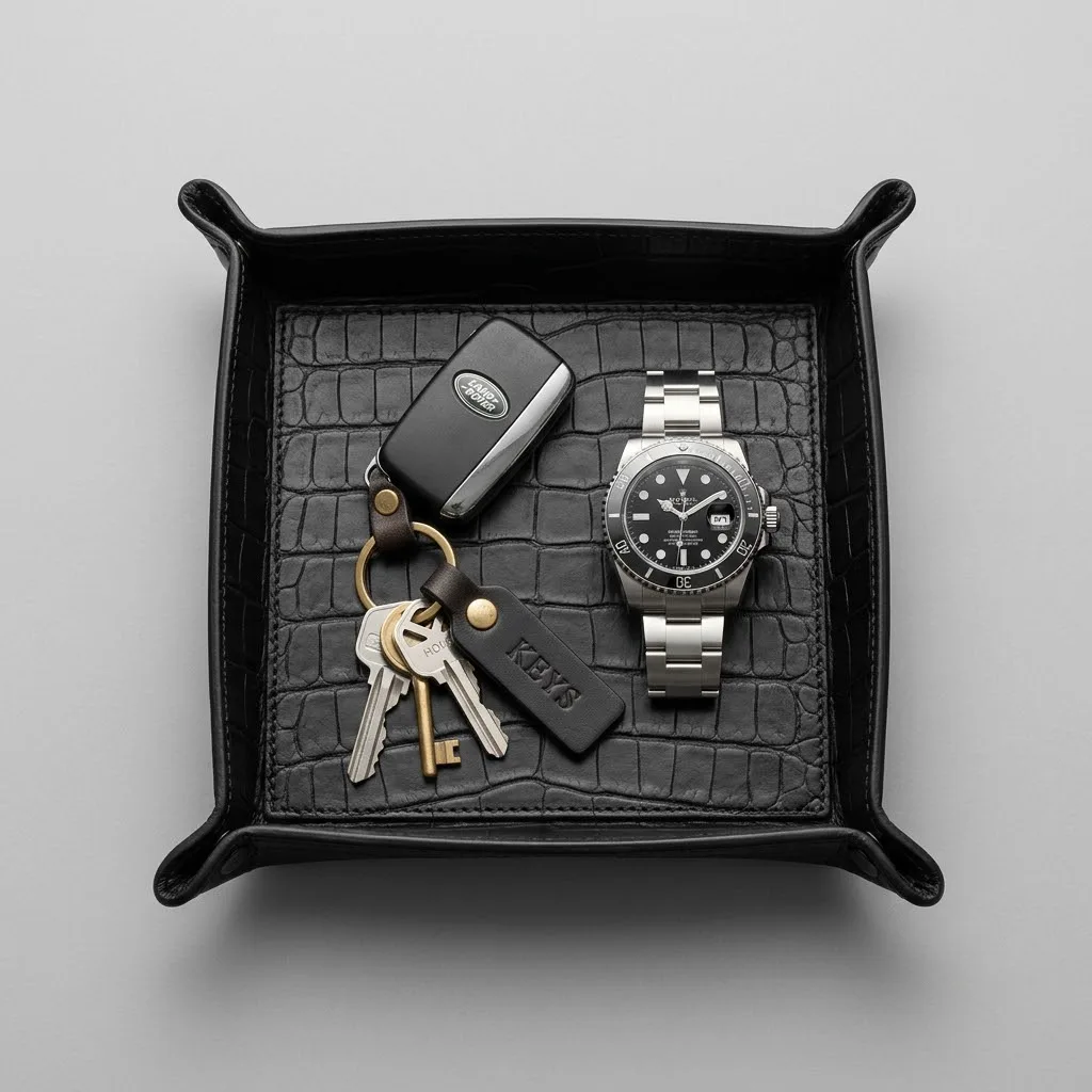 Alligator Valet Tray